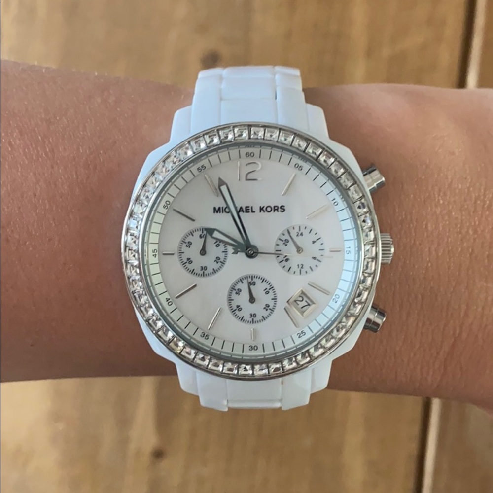 Michael Kors White Watch